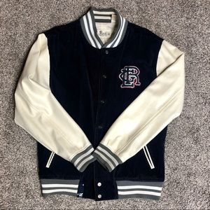 LRG Velvet Varsity Jacket